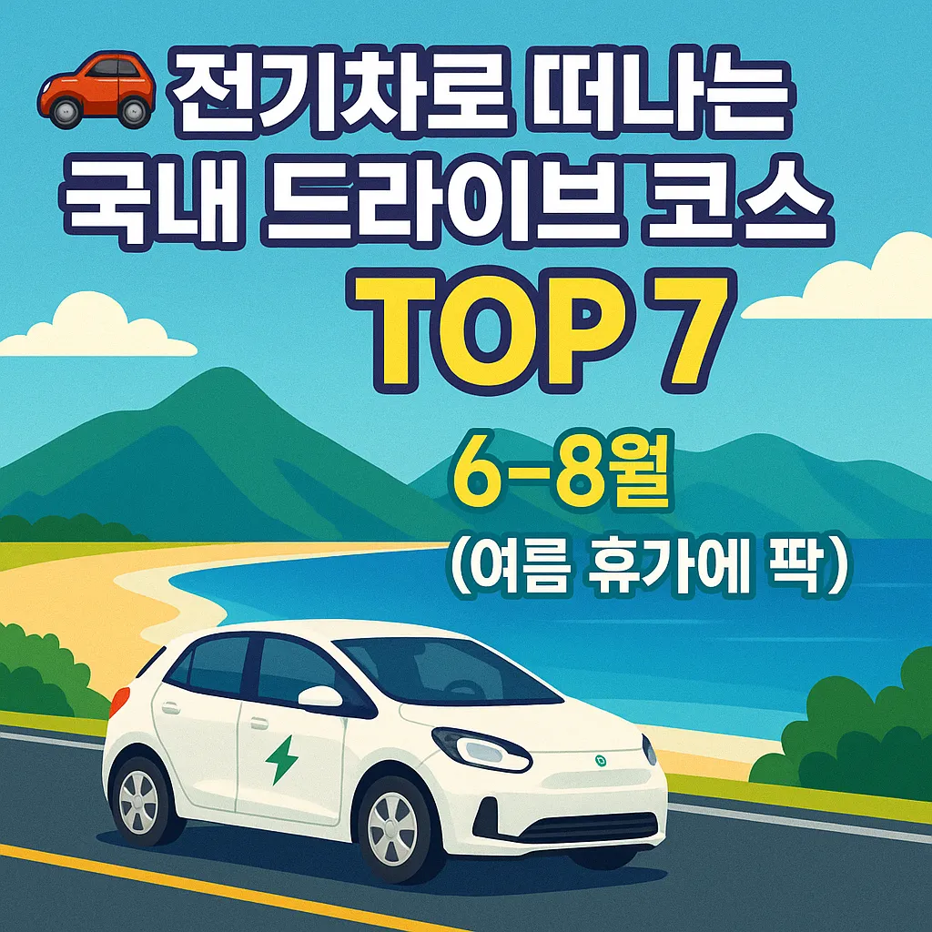 전기차로 떠나는 국내 드라이브코스