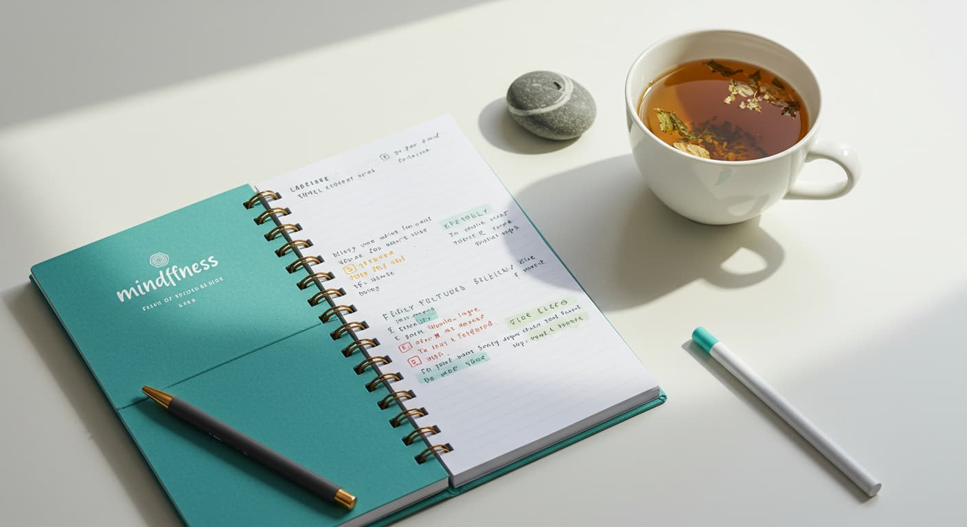 복잡한 마음을 정리하는 법: 마음챙김 플래너로 시작하는 '나만의 시간'