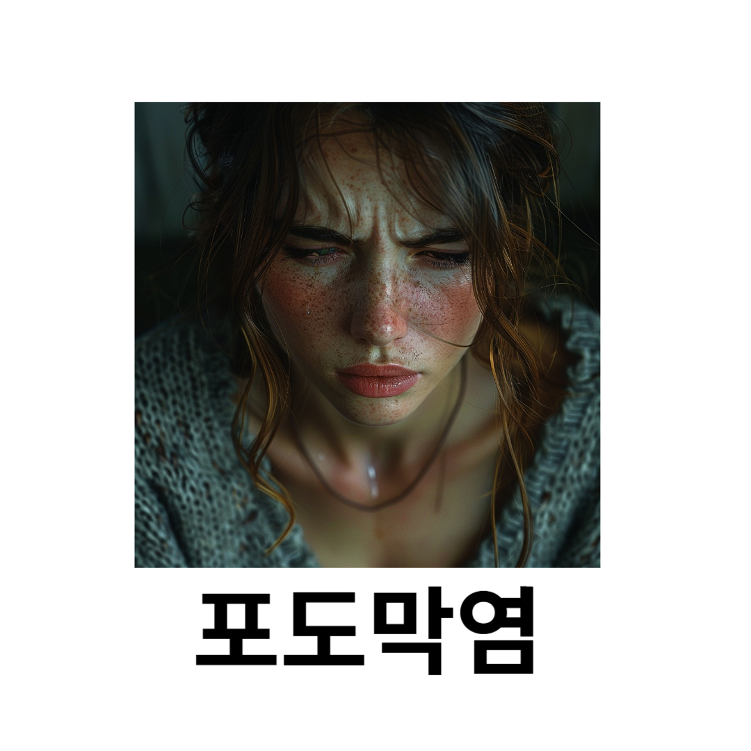 포도막염과 관련된 사진입니다.