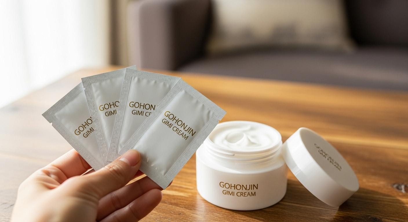 고혼진 기미크림 샘플