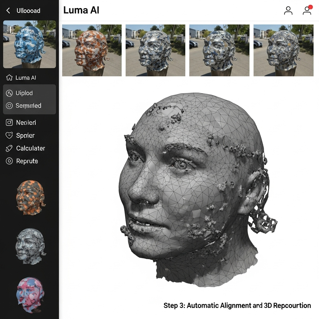 3단계: 자동 정렬 및 3D 재구성