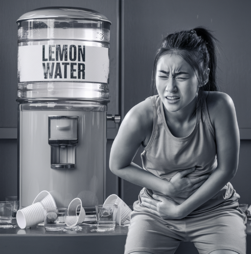 레몬물 과다 섭취