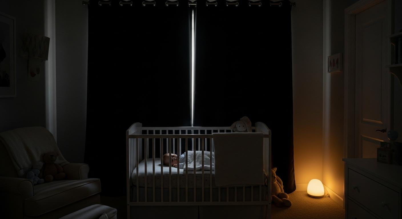 아기방 커튼 암막