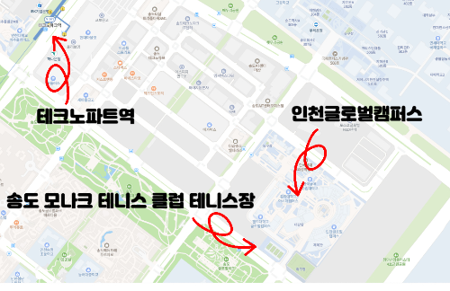 모나크 클럽 테니스장