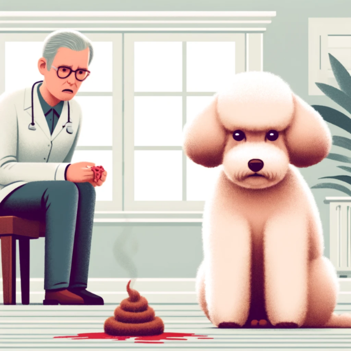 강아지 혈변 나올 때 이유 대처 방법 예방법