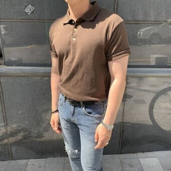 슬림한 남자몸매