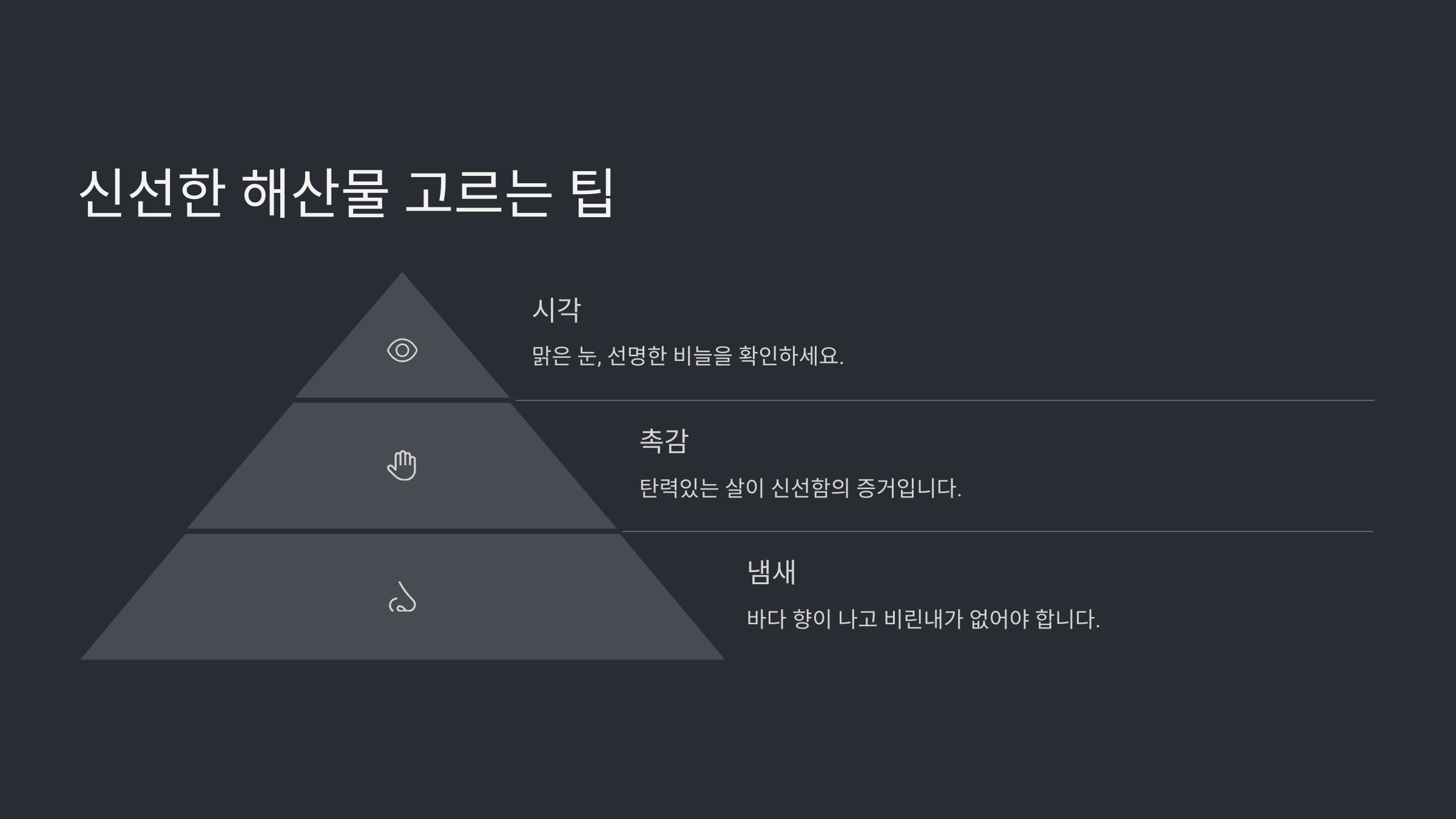 4월 제철 해산물