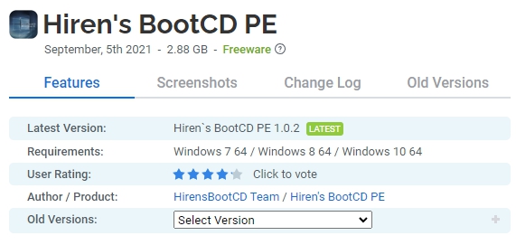 Hiren's-BootCD-PE