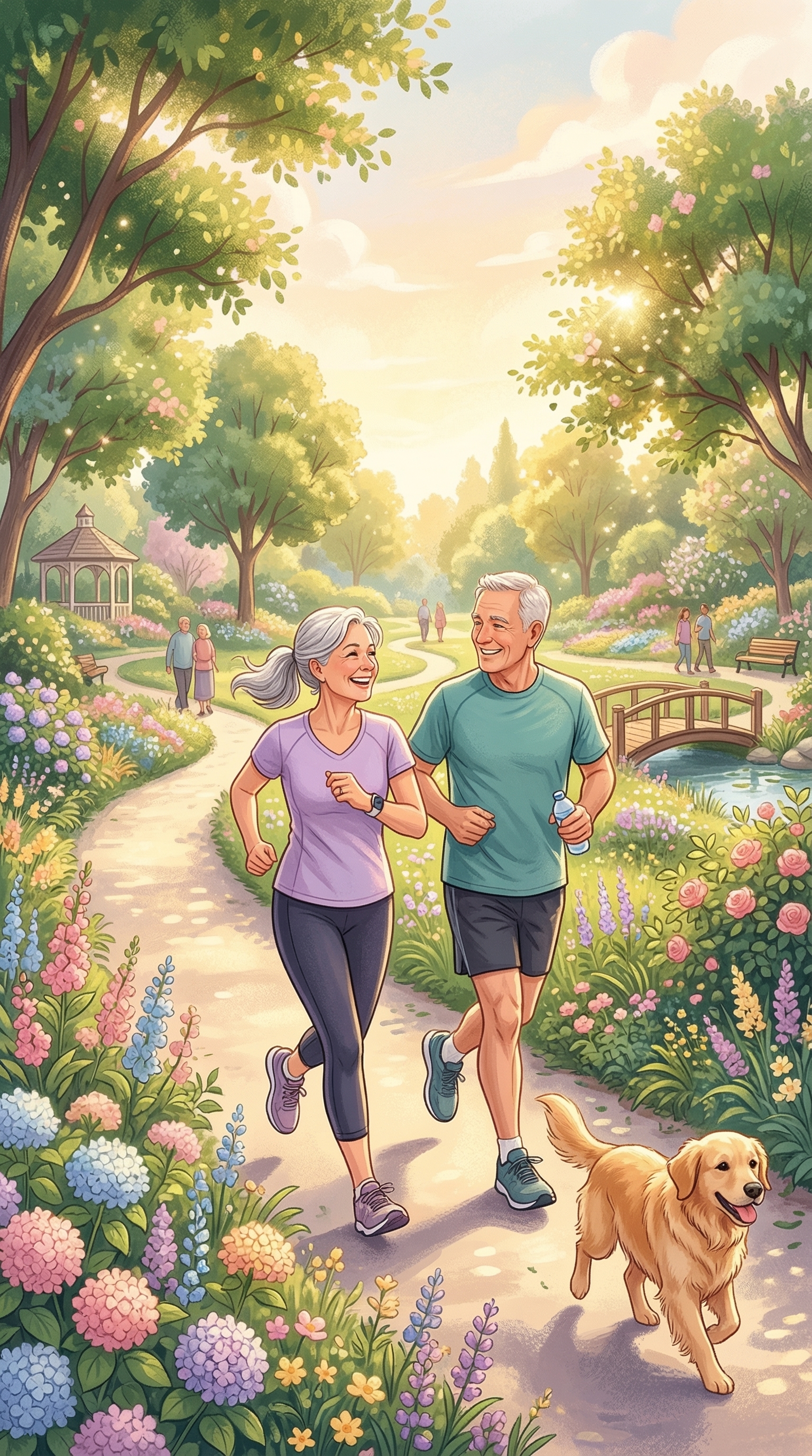 백세 시대, 활기찬 노후