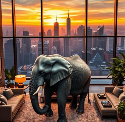 펜트하우스 코끼리 영화그림