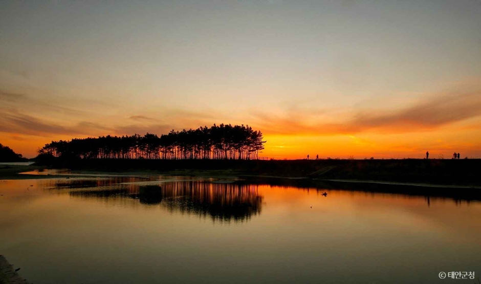 태안 운여해변 일몰