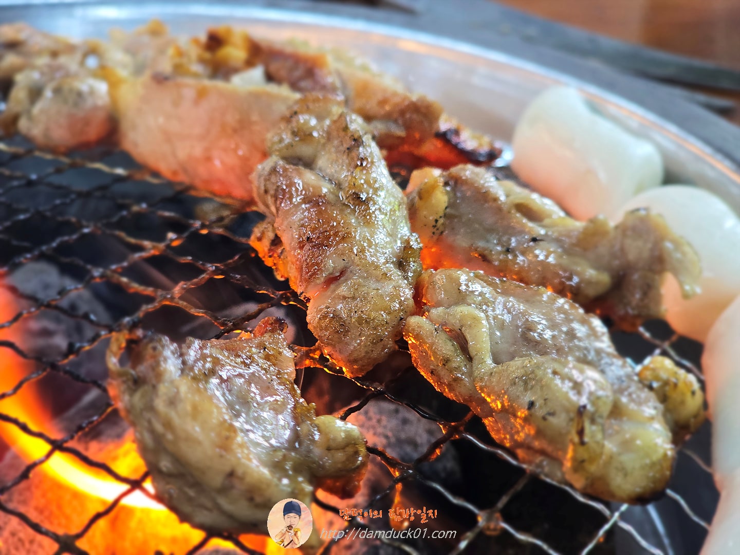 숯불생닭갈비