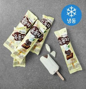 롯데웰푸드 옥동자 밀크 (냉동)&#44; 70ml&#44; 6개