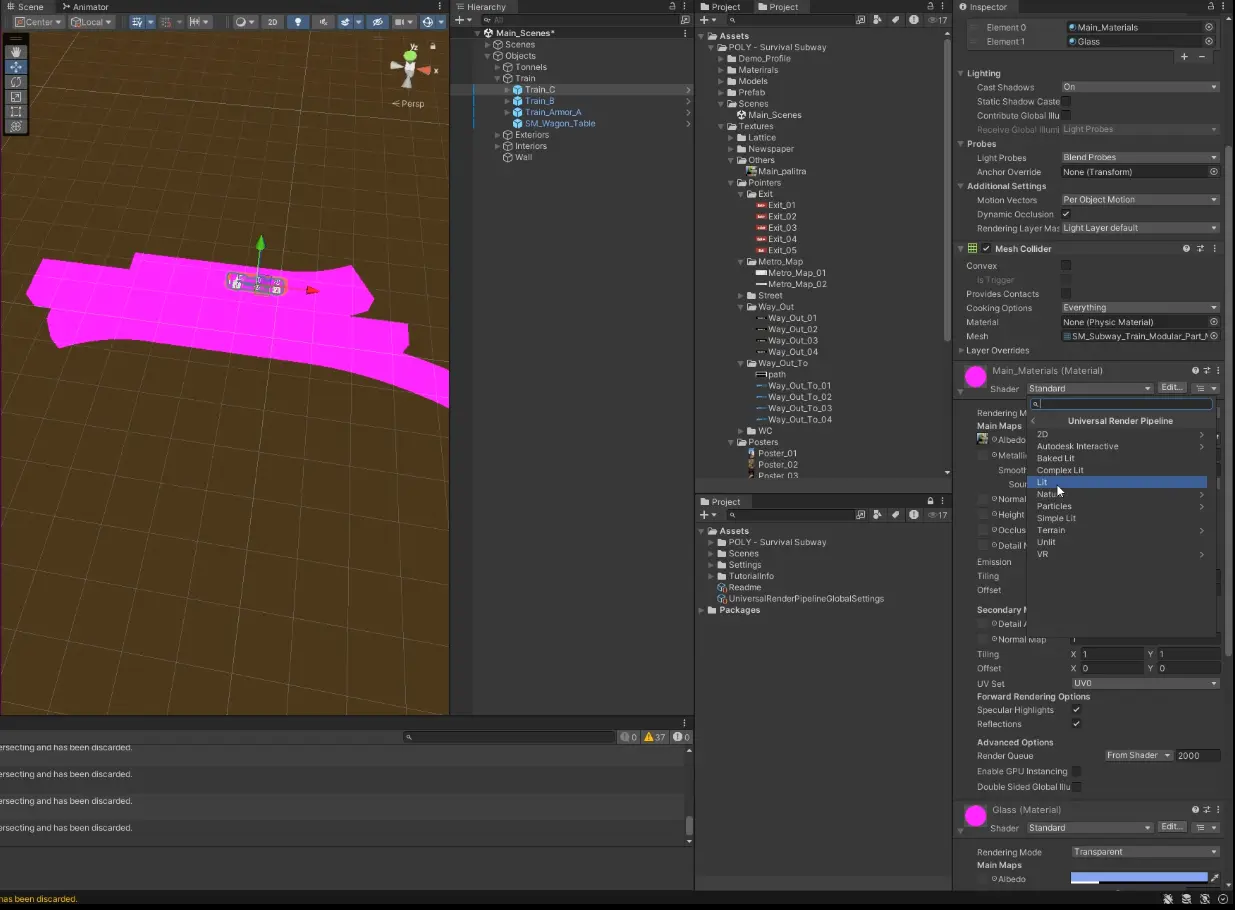수동 쉐이더 교체 2