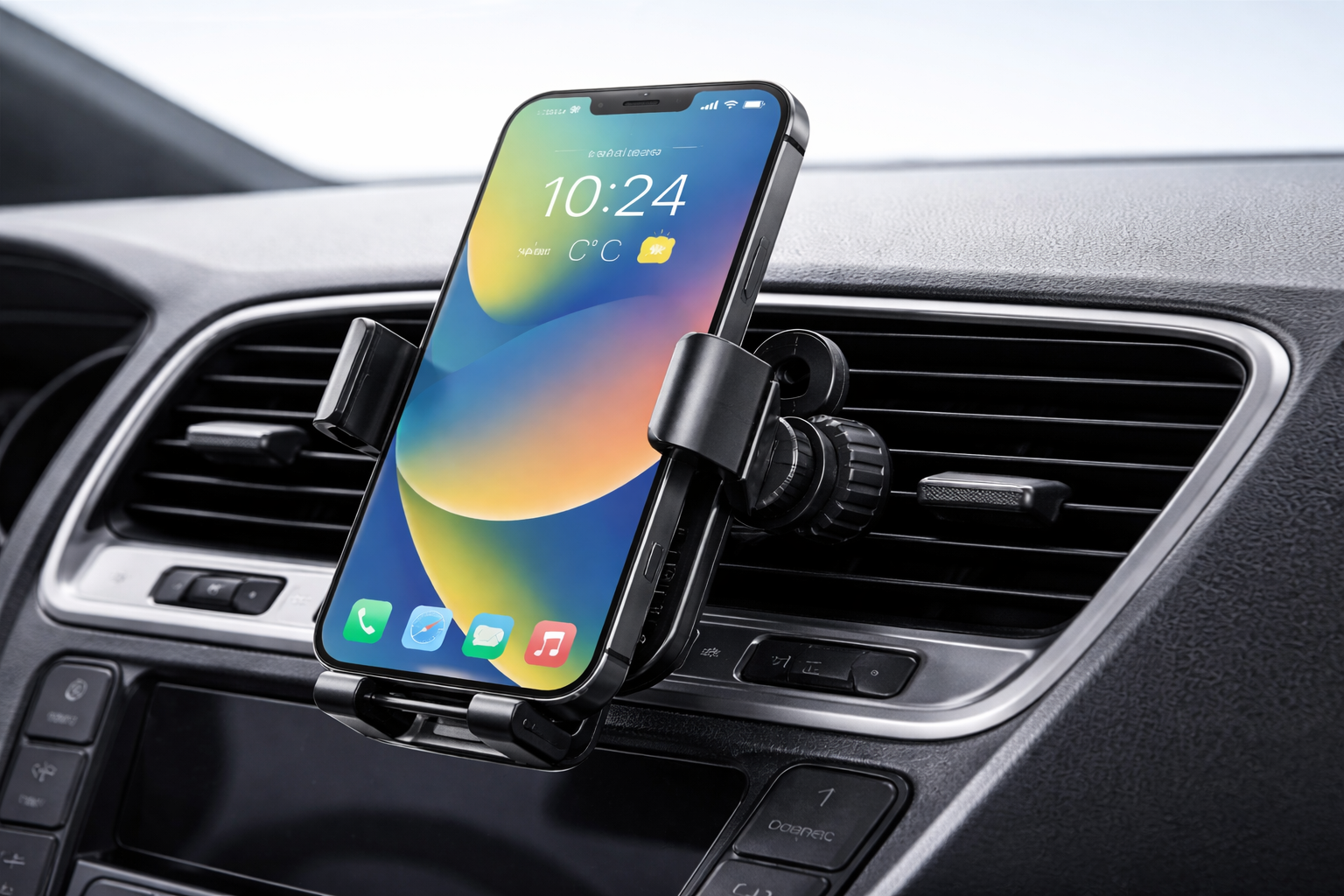 일반형 차량용 핸드폰 거치대(출처 : AI생성자료)