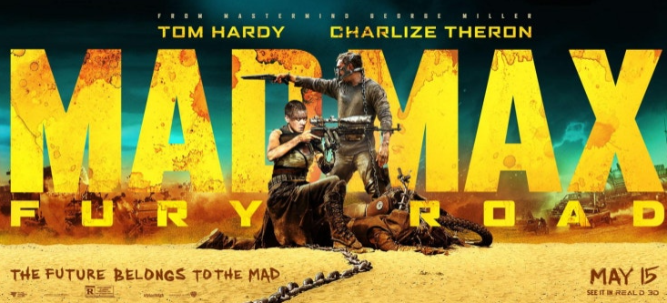 "매드맥스:부노의 도로"영화 포스터 이미지