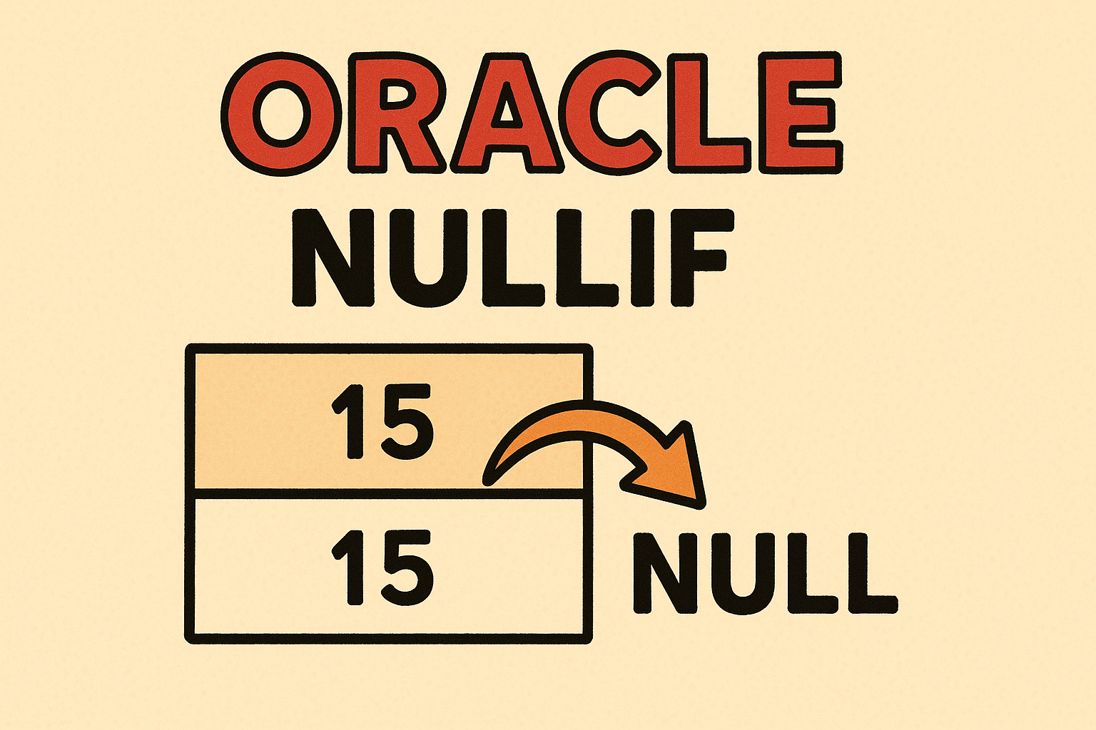 오라클 NULLIF() 함수 완전 정복: 두 값 비교로 NULL 반환하는 방식