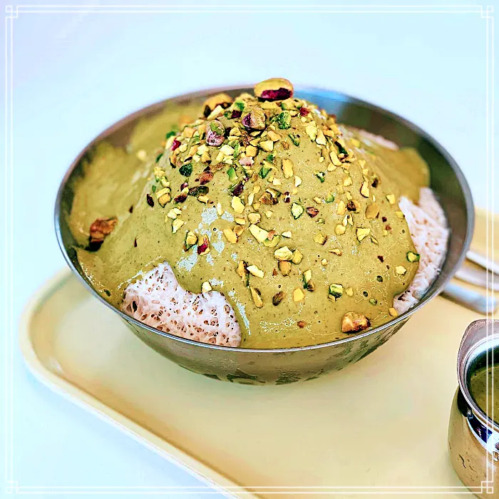 픽업 트랜드 스페셜 이태원 제철 맞은 초당 옥수수 빙수 맛집