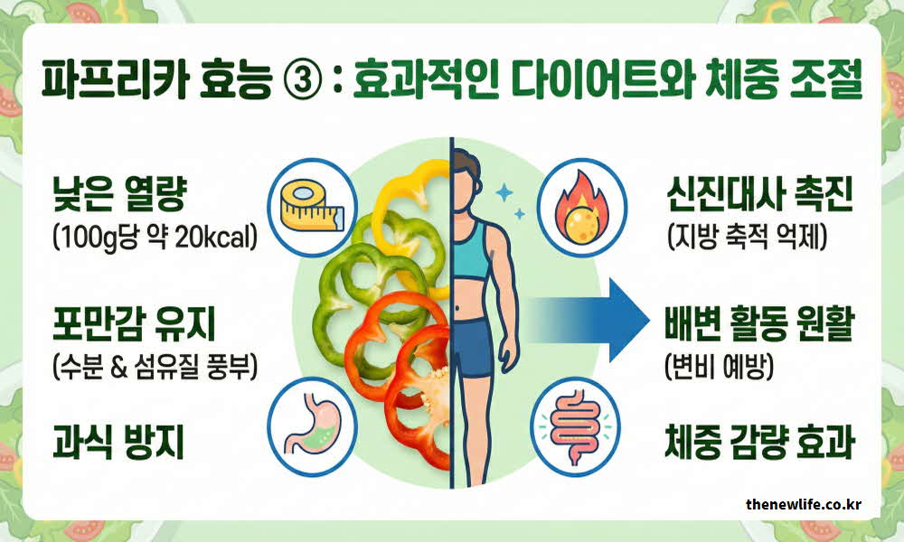 파프리카 효능 다이어트 체중 조절