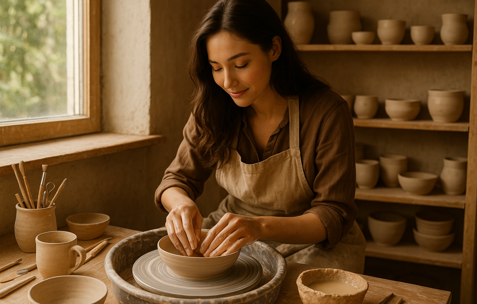 도자기 만들기 관련 사진