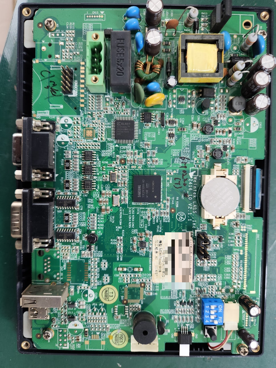 이지뷰(EasyView/Weinview) 터치패널 MT6070iH 터치 불능 수리 완료