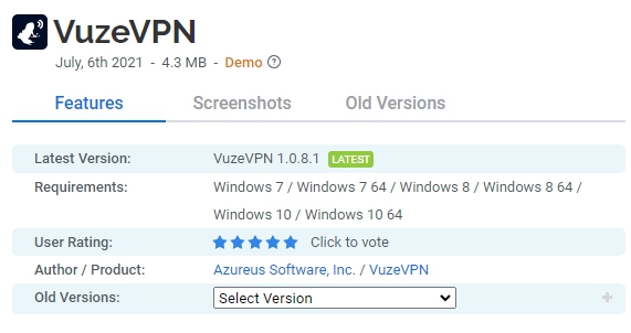 VuzeVPN