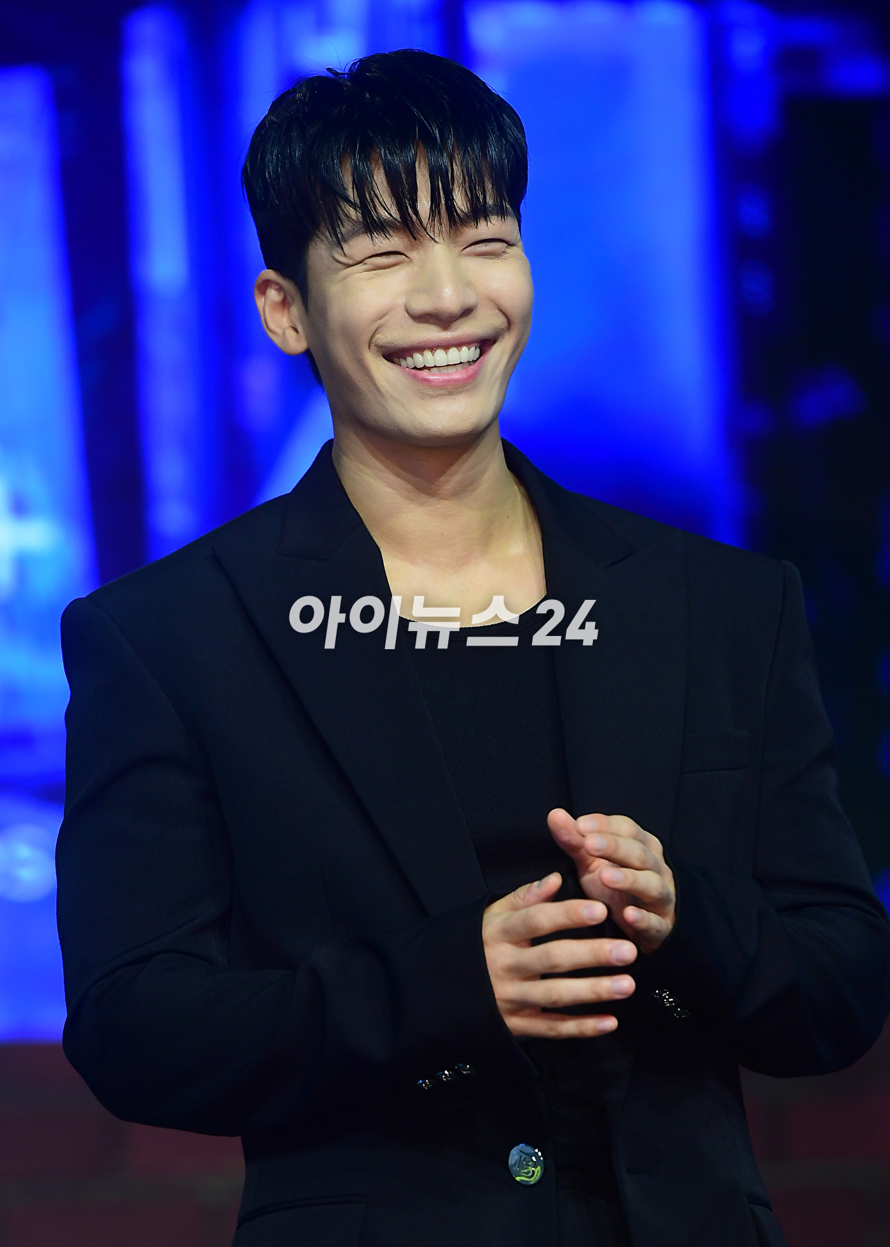 배우 위하준이 26일 오전 서울 강남구 조선팰리스 강남에서 진행된 디즈니+ 오리지널 시리즈 '최악의 악' 제작발표회에 참석하고 있다. [사진=정소희 기자]