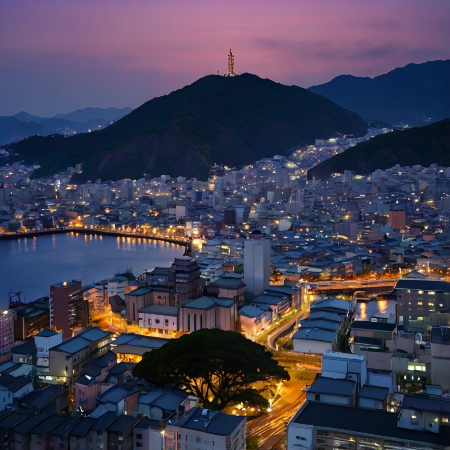 나가사키 야경투어 이미지