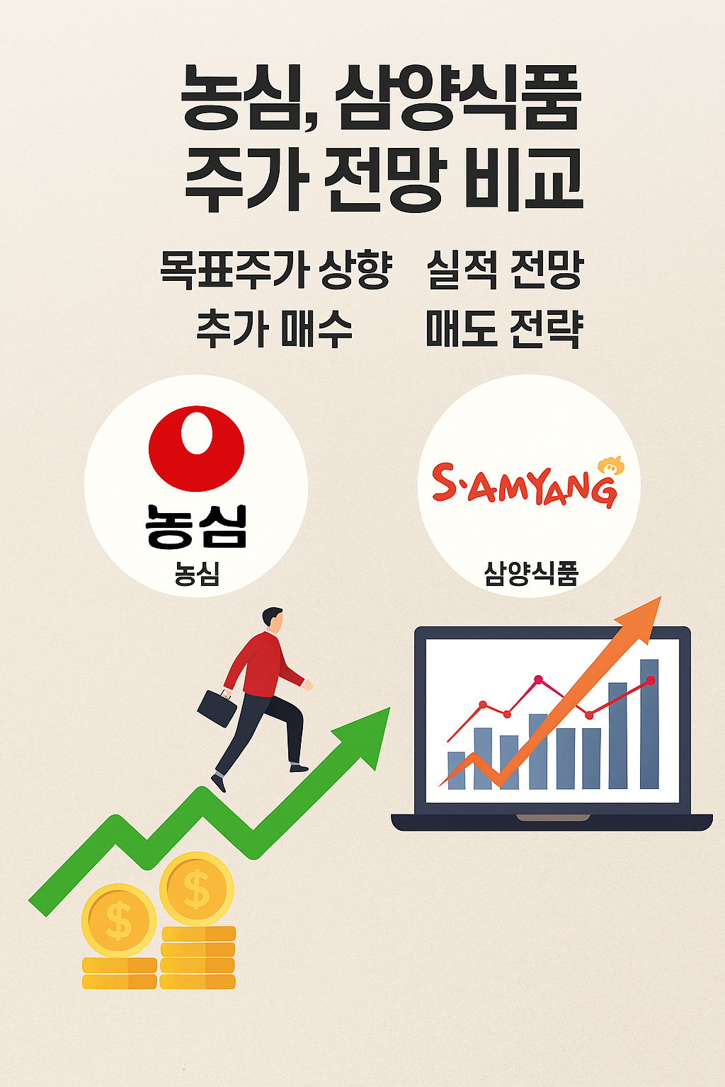 농심, 삼양식품 주가 전망, 비교, 목표주가 상향, 실적 전망, 추가 매수, 매도 전략