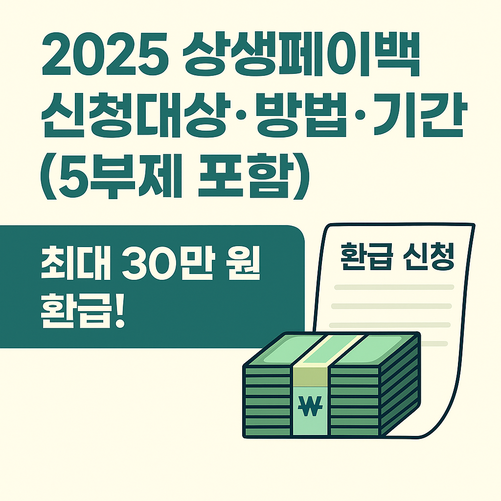상생페이백 신청대상 신청방법 신청기간