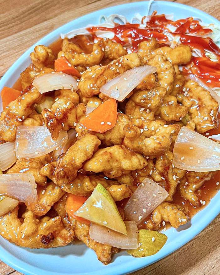 생활의 달인 안암동 고려대 특별한 소스 탕수육 맛집