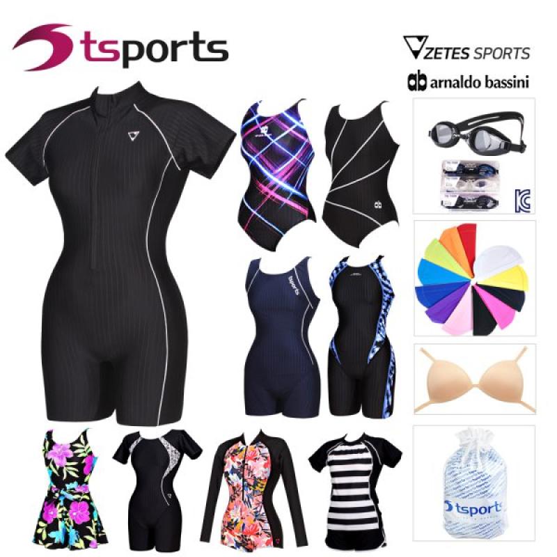 여성수영복 세트 실내 강습용 아쿠아 원피스 반신 빅사이즈6XL 아레나 TS스포츠 제테스 아날도바시니