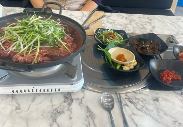 착한소 식당 대표 메뉴