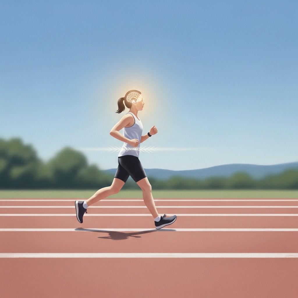 러닝이 생각 정리에 효과적인 생리적 원리 설명