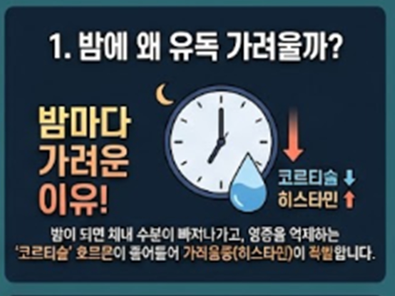 피부 가려움증의 원인