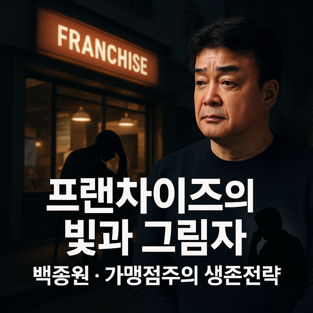프랜차이즈 현실 (백종원, 가맹점주, 생존전략)