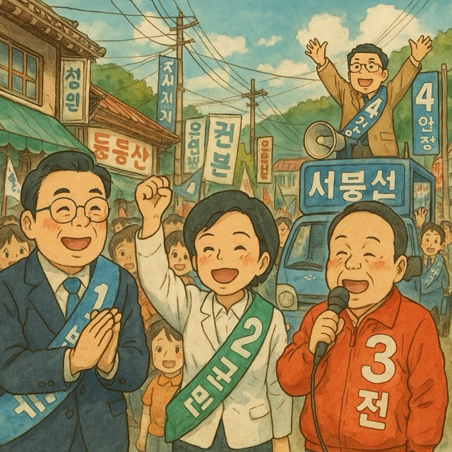 국민의 힘 대권주자 4인 확정
