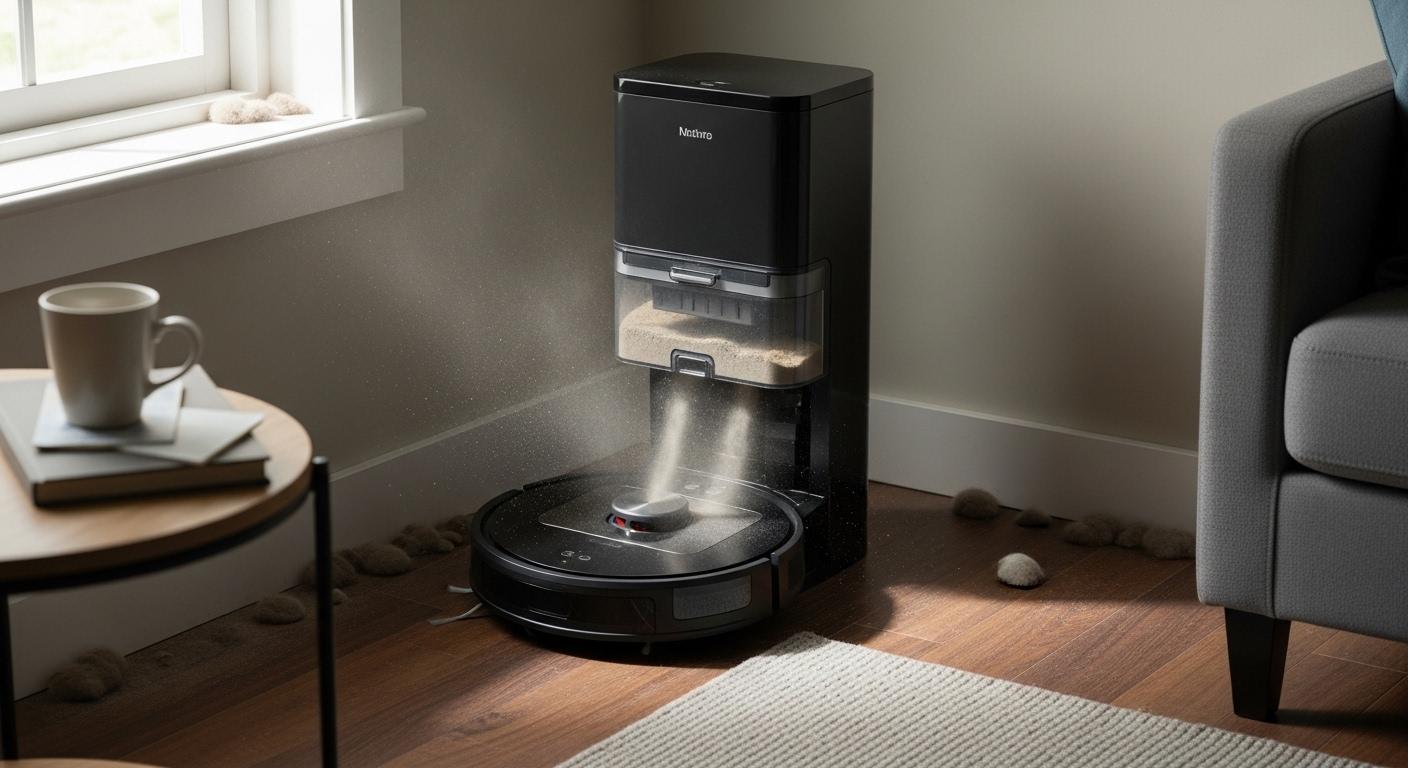 사각지대 자동 먼지비움 로봇청소기 내돈내산 후기