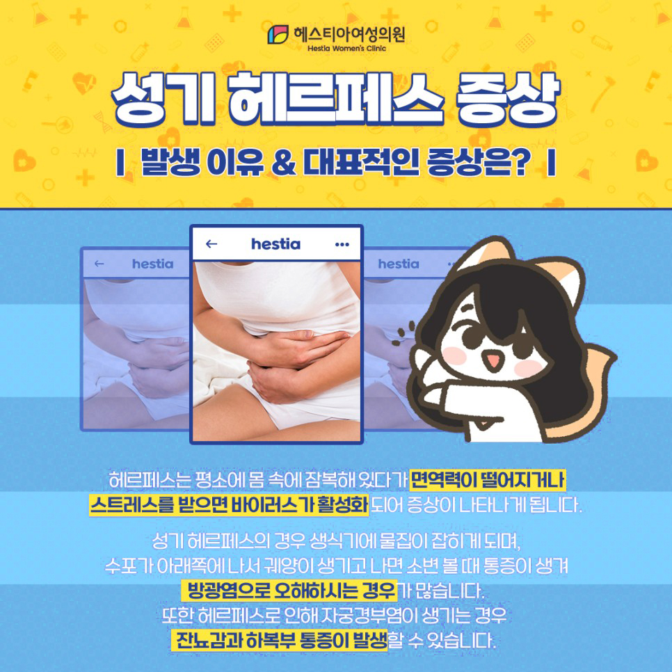 성기 헤르페스 증상