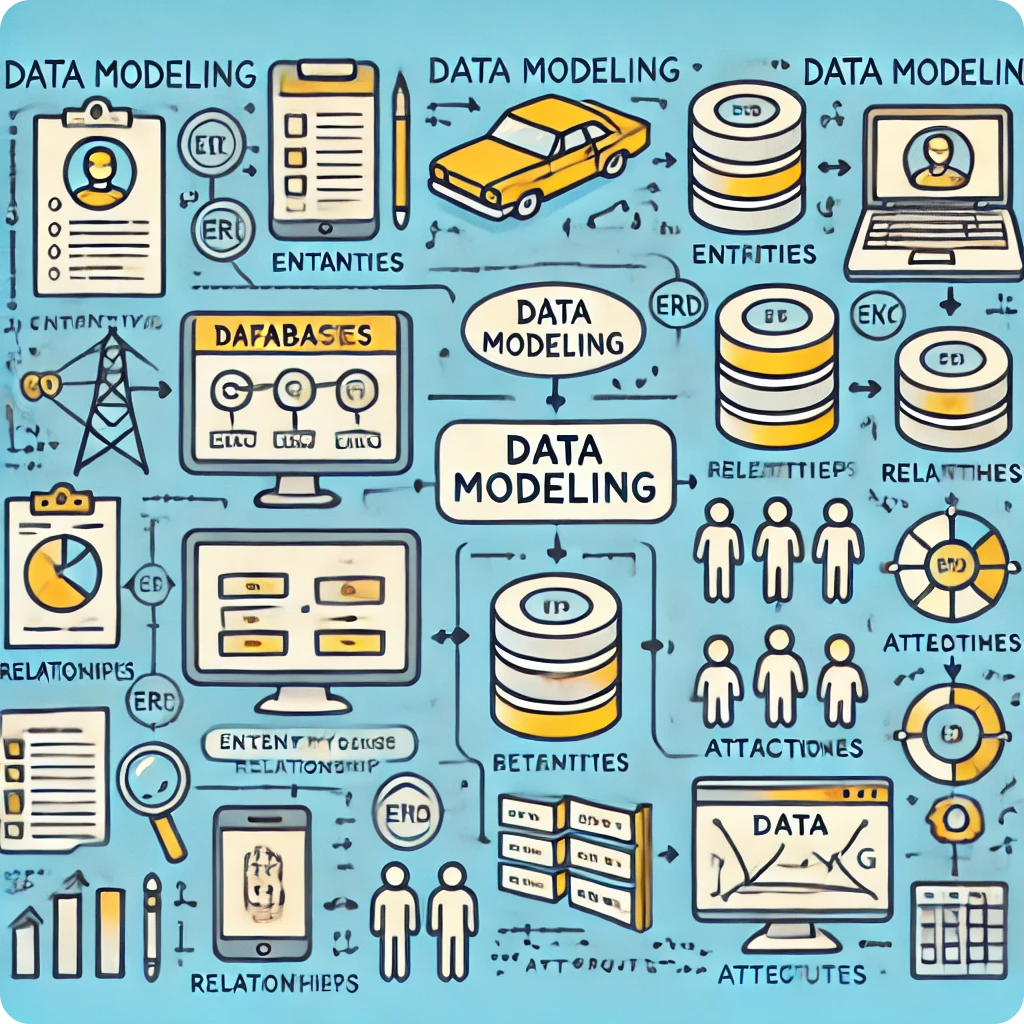 데이터 모델을 설명하는 이미지