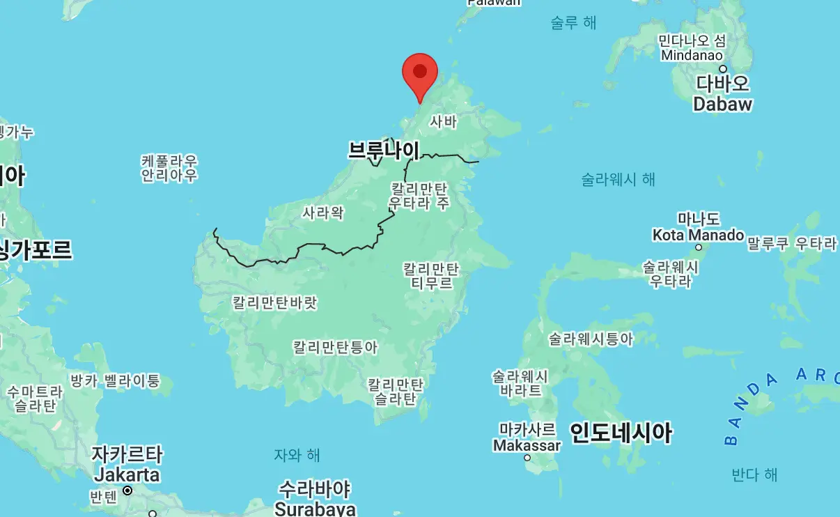 말레이시아 지도