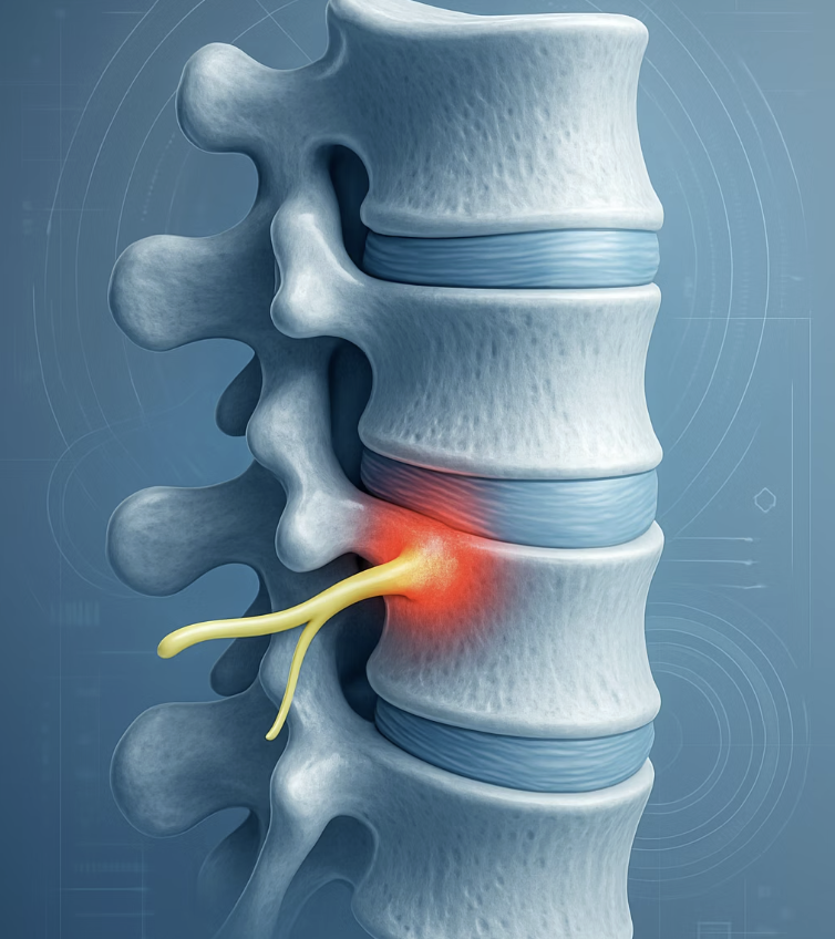 신경이 지나가는 '작은 문', 추간공