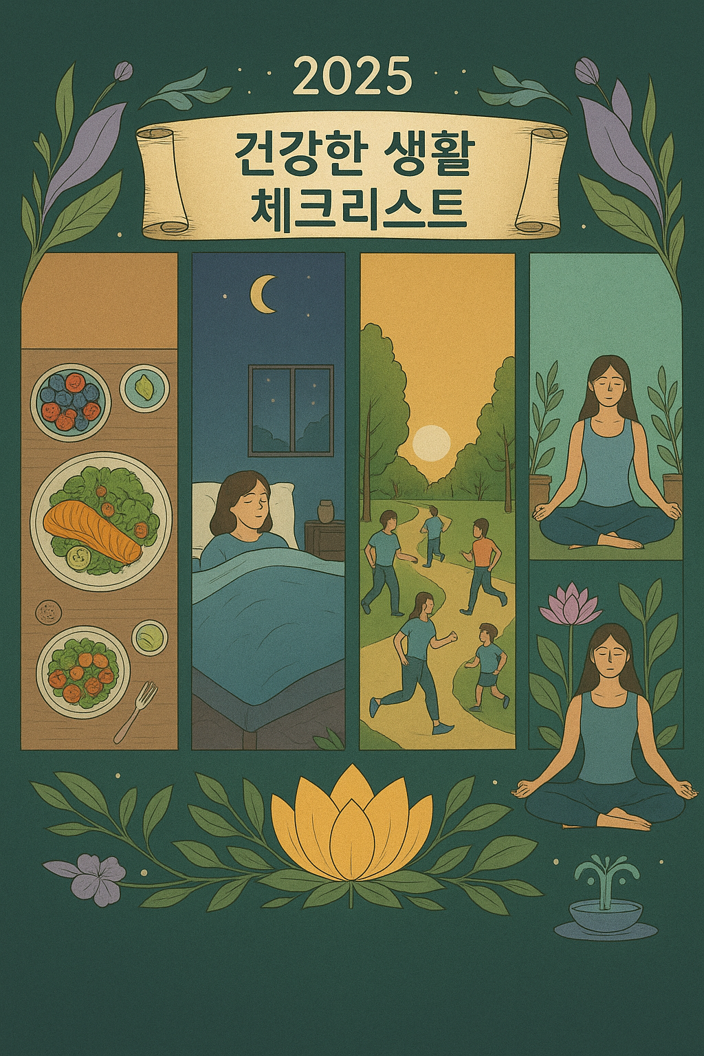 2025 건강한 생활 체크리스트