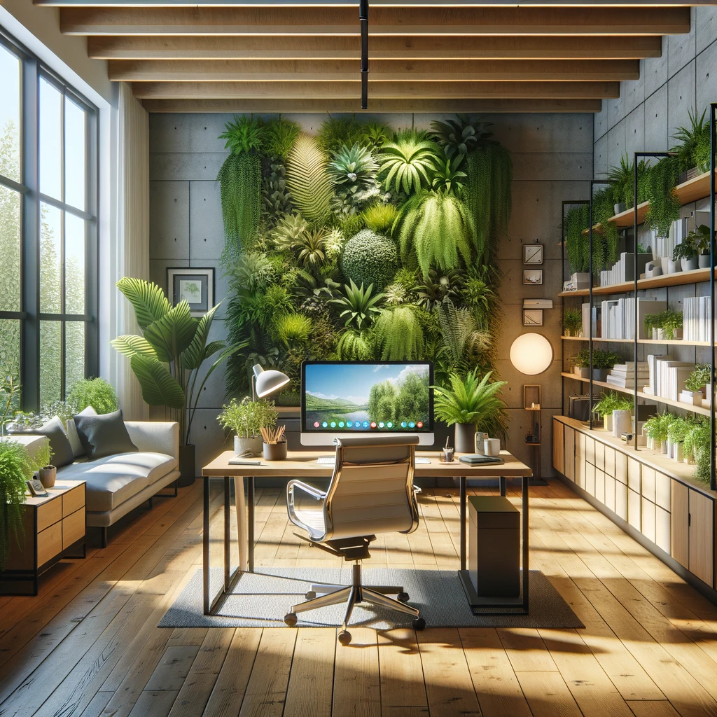 플랜트 월 인테리어