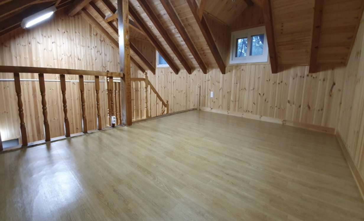 거제자연휴양림 숙박시설 내부