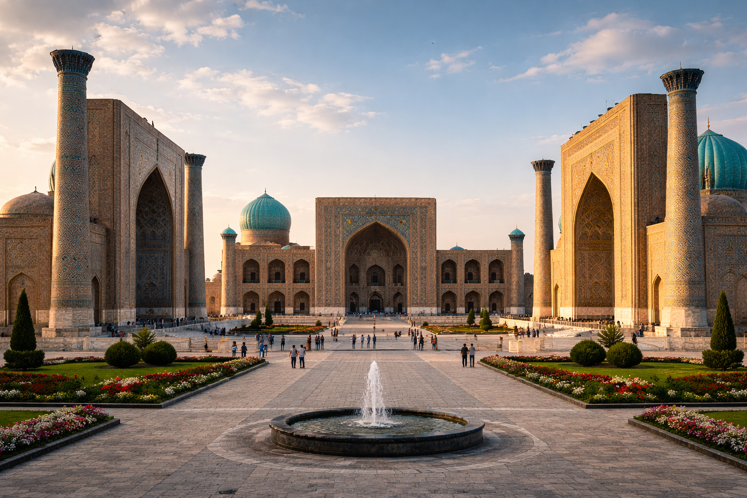 사마르칸트 레기스탄 사진