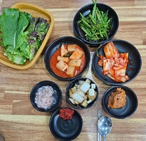 순대국밥반찬
