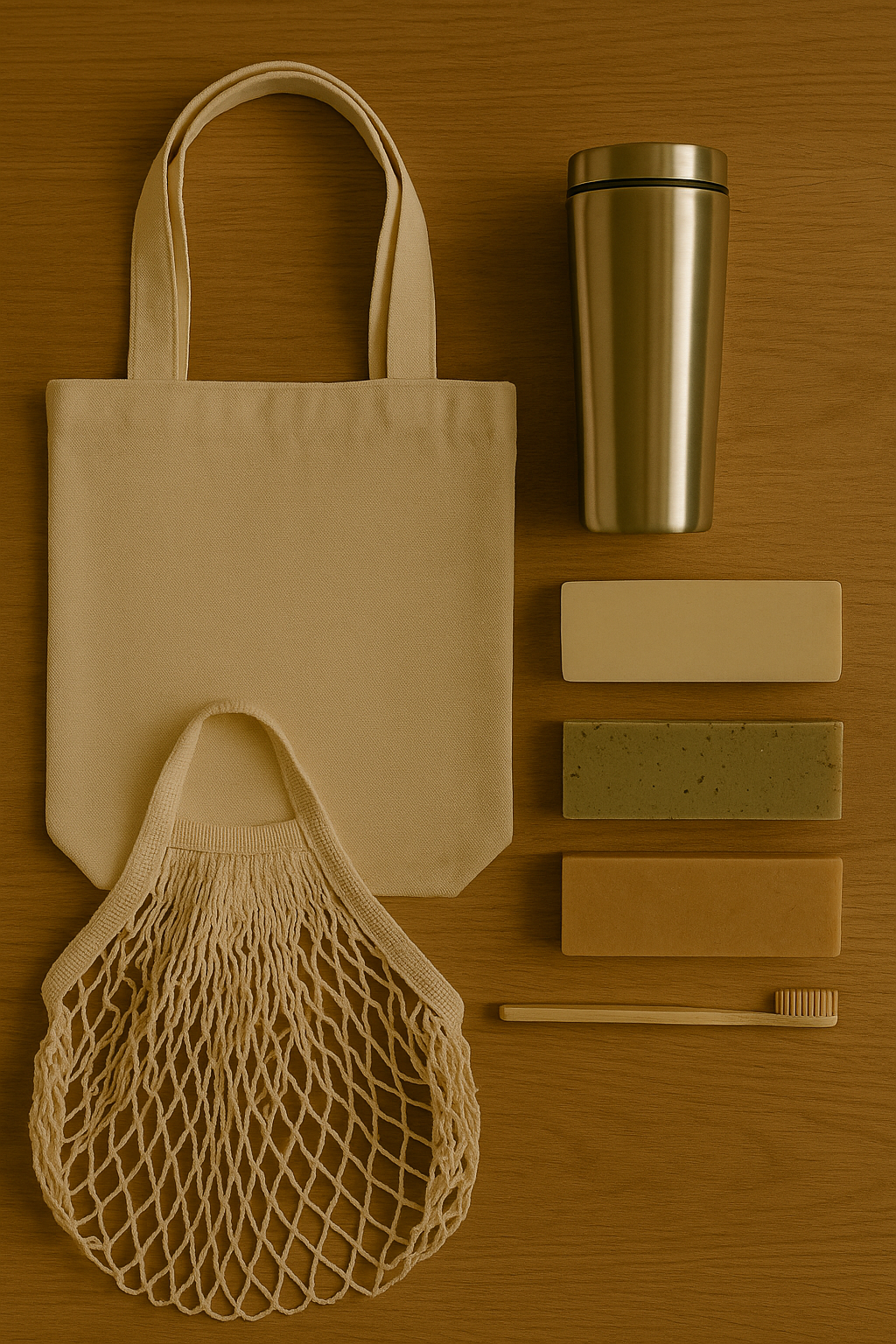 텀블러, 천가방, 비누바 등 친환경 소비 아이템