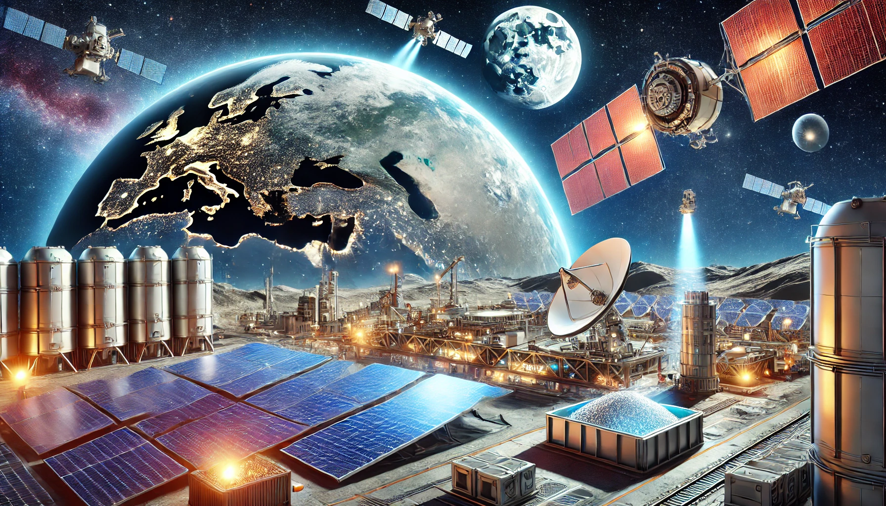 우주, 태양광발전에 대한 이미지