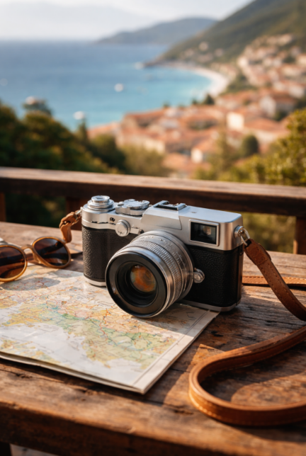 여행용 카메라와 관련한 사진